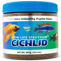 New Life Spectrum Cichlid Regular Fish Formula 300g - 1mm