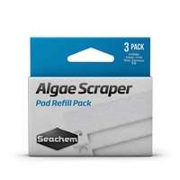 Seachem 3 in 1 Algae Scraper Replacement Pad Refill - 3 Pack