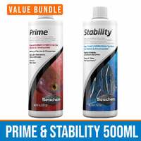 Seachem Prime & Stability 500mL Combo