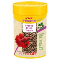 Sera FD Bloodworms Freeze Dried Treats 9g / 100ml