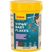 Sera Vipan Baby Flake Food 56g / 100mL - Micro Flakes For Fry/Baby Fish