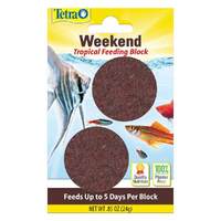 Tetra TetraWeekend 5 Day Fish Feeder Block 24g - 2 Pack