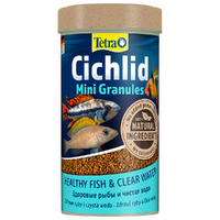 Tetra Cichlid Mini Granules 110g - 0.5-1.8mm Slow Sinking Food