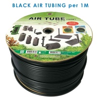 Up Aqua Black Airline Soft 4mm per One Metre